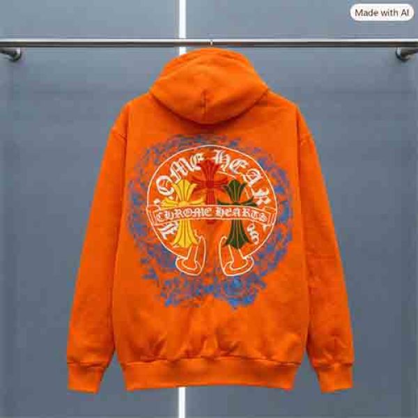 Orange Hoodie