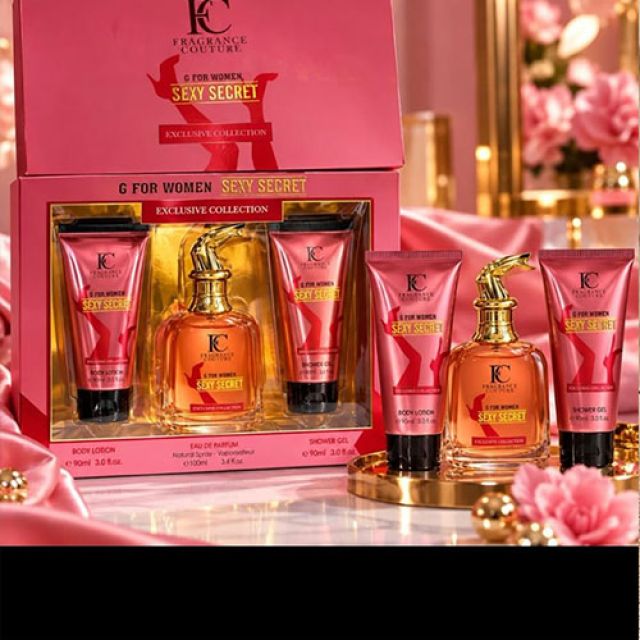G FOR WOMEN SEXY SECRET Exclusive Collection Gift Set