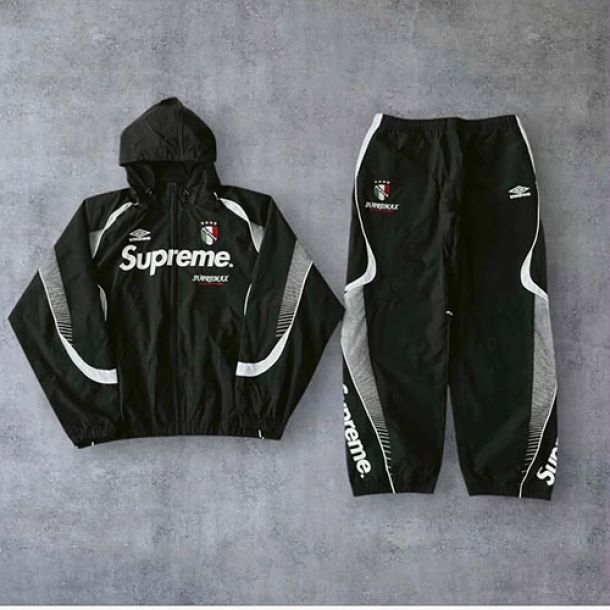 Supreme Graphic Hooded Tracksuit Set