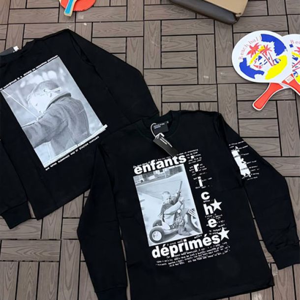 Enfants Graphic Long-Sleeve T-Shirt